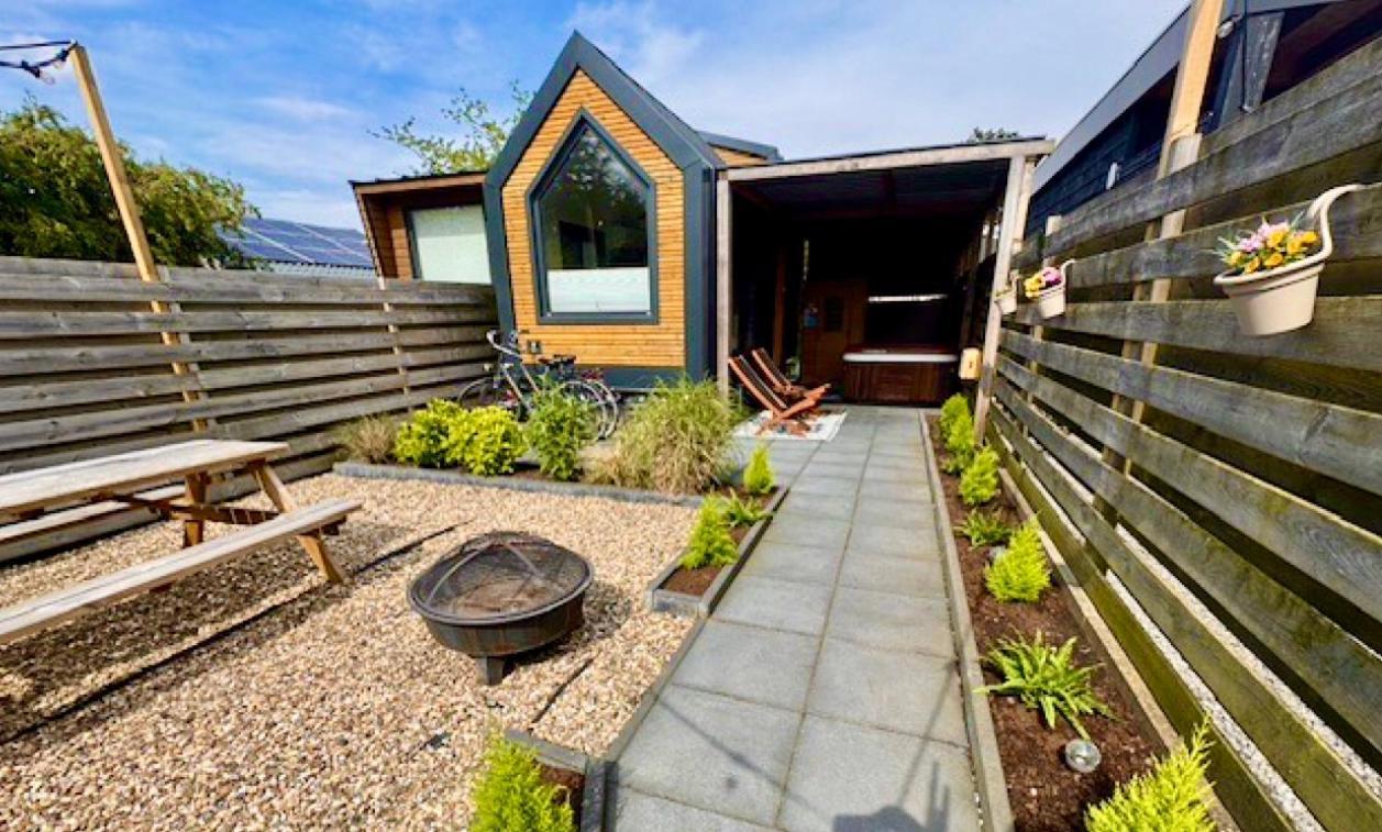 Tiny House With Sauna & Jacuzzi Near Amsterdam Vijfhuizen Εξωτερικό φωτογραφία