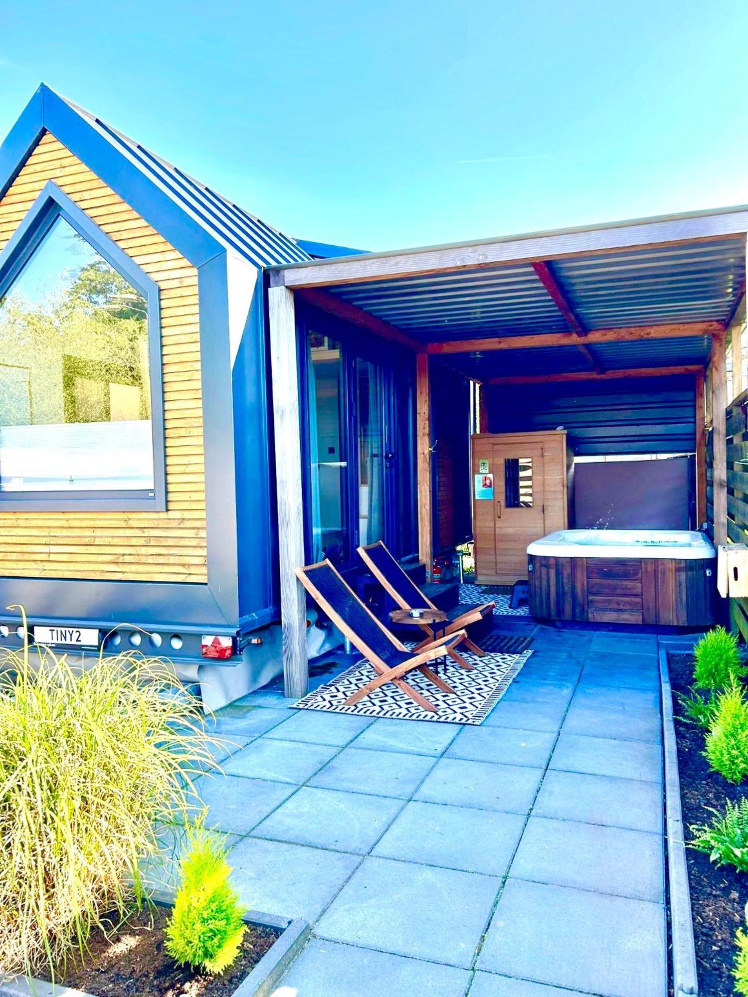 Tiny House With Sauna & Jacuzzi Near Amsterdam Vijfhuizen Εξωτερικό φωτογραφία